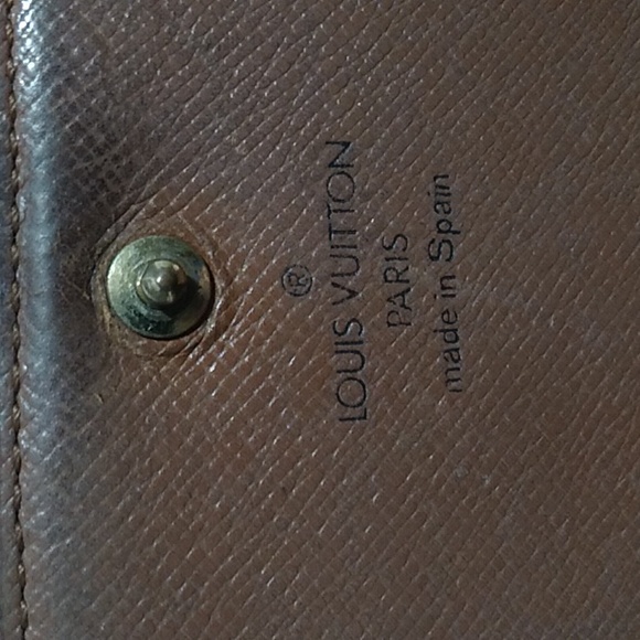 SALE! Authentic Louis Vuitton Monogram Snap Vintage Wallet CA1906 - Picture 11 of 14